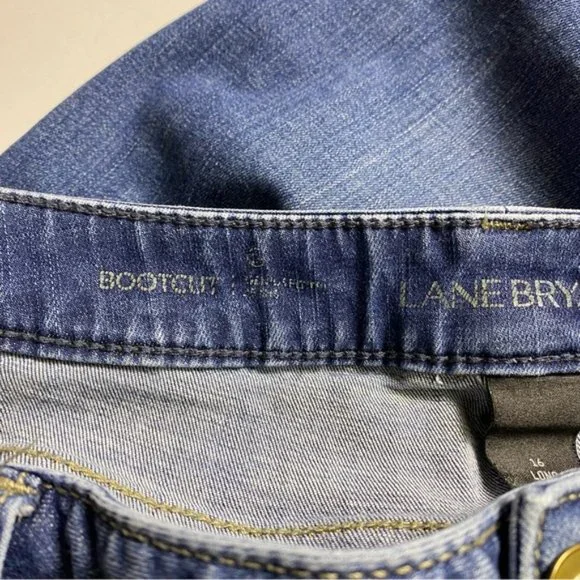 Lane Bryant, blue wash Bootcut Genius Fit jeans, size 16L - Picture 5 of 10